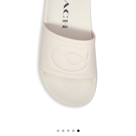 NIB Coach Ulla padded pool slide Sz 7 - Picture 6 of 9